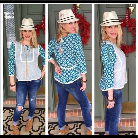 matilda jane peasant top